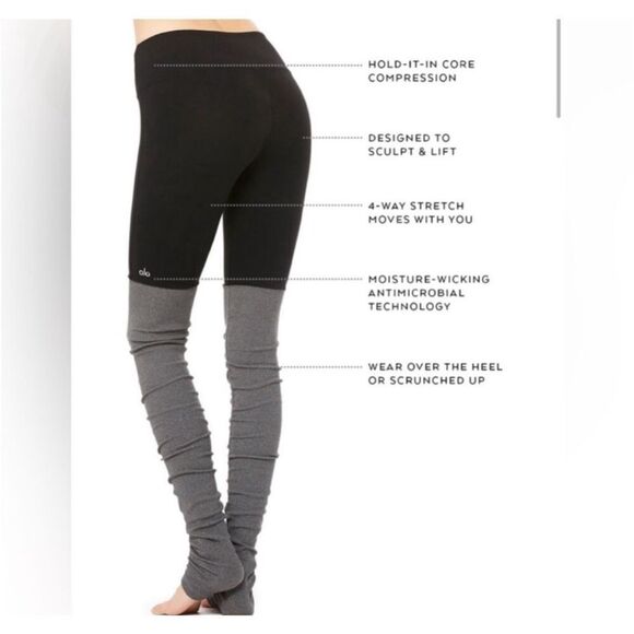 All Yoga Goddess leggings gray size large - Picture 8 of 8